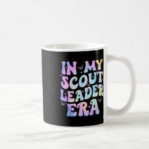 Mug À l'ère de mon chef scout Groovy Rétro Troupe Scou