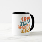 Mug À l'ère de mon team manager (Devant droit)