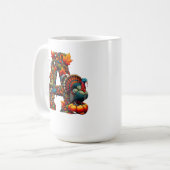 Mug A letter A in Thanksgiving style (Devant gauche)