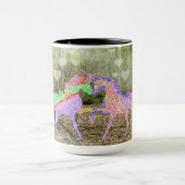 Mug à licorne magique avec forêt (Centre)