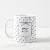Mug A Little Blue Jean Baby Blue Coquette Bow (Gauche)