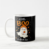 Mug A Little Boo Is Almost Due Expecting Mom Halloween (Gauche)