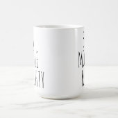 Mug ‘A LITTLE NAUGHTY BUT MOSTLY NICE’ Customizable (Centre)