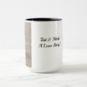 Mug A Love Story - texte et photos modifiables (Centre)