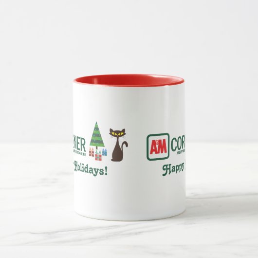 Mug A&M Corner Holidays 11oz (Centre)
