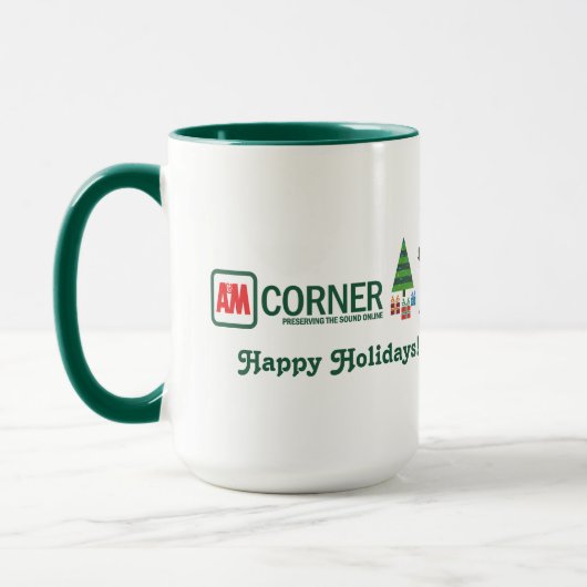 Mug A&M Corner Holidays 15oz (Gauche)
