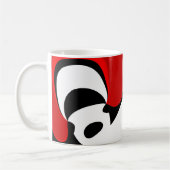 Mug À M. Redd : Noir, blanc et rouge Abstraits (Gauche)