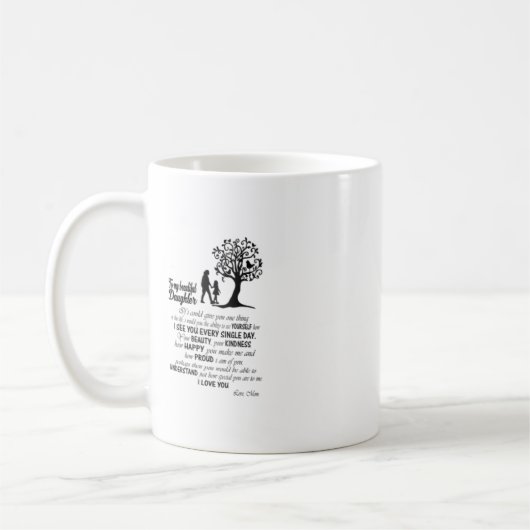 Mug À ma belle chemise fille (Gauche)