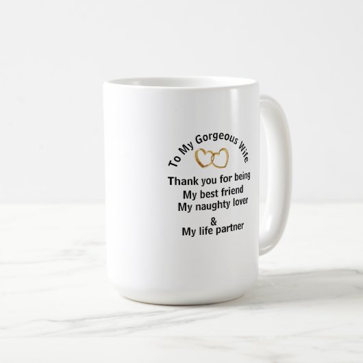 Mug À ma belle épouse - (Devant droit)