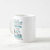 Mug À ma chère fille en chemise de droit (Devant gauche)