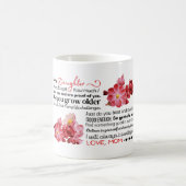 Mug A ma fille/ Je t'aime maman. (Centre)