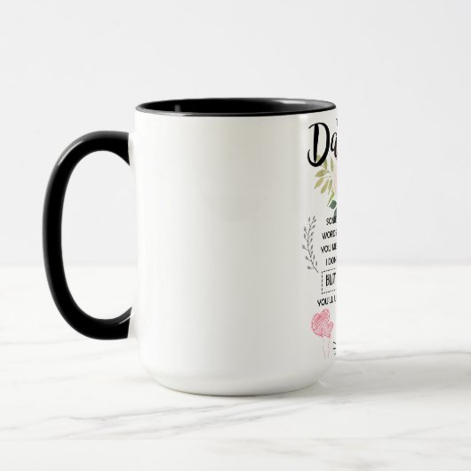 Mug À Ma Fille, Je T'Aime Tant Ma Fille (Gauche)