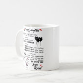 Mug À ma fille - Si jamais il y a un lendemain (Devant gauche)