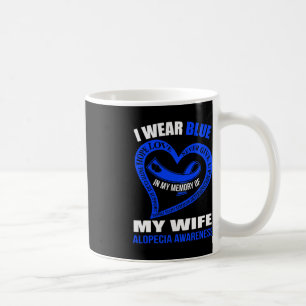 Mug À ma mémoire de ma femme ALOPECIA AWARENESS