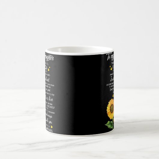 Mug À ma petite-fille (Centre)