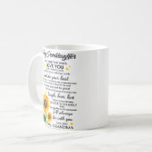 Mug À ma petite-fille (Devant gauche)