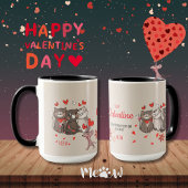 Mug À ma Valentine Meow Feline préférée
