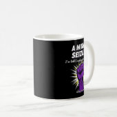 Mug A Mighty Seizure Elepsy Awareness Funny Suprt (Devant droit)