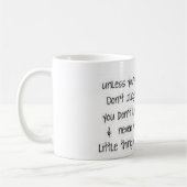 Mug à moins que (Gauche)