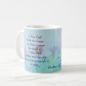 Mug À moins que Dieu ne construise la Maison, Psaumes  (Devant gauche)