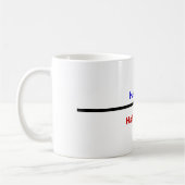 Mug À moitié plein, à moitié vide (Gauche)