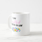 MUG À MON BEAU CAFÉ DE FILLE EN DROIT (Devant gauche)
