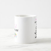 MUG À MON BEAU CAFÉ DE FILLE EN DROIT (Centre)