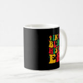 Mug À mon époque de l'histoire noire rétro Mois de l'h (Devant droit)