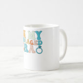 Mug À mon ère fiancée Groovy Rétro (Devant droit)