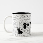 Mug à motif d'animaux mignons (Gauche)