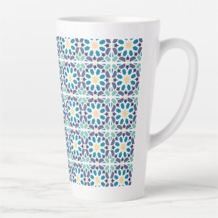 Mug à motif de carreaux de Zellige marocains