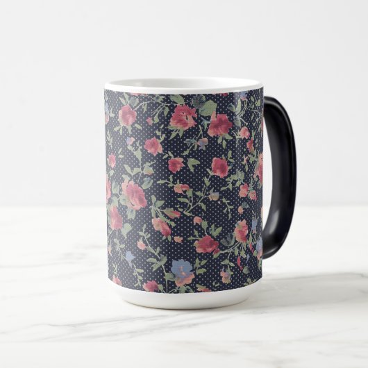 Mug à Motif de fleurs (Devant droit)