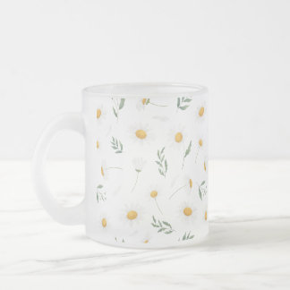 Mug à motif de fleurs de marguerite