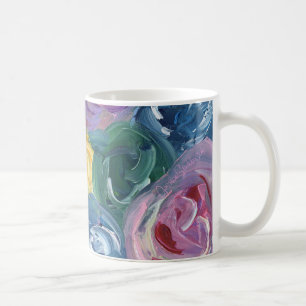Mug à motif fleuri