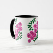 mug à motif floral (Devant gauche)