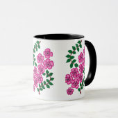 mug à motif floral (Devant droit)