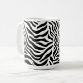 Mug à motif zèbre (Devant gauche)