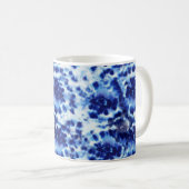 mug à motifs bleus à cravate (Devant droit)