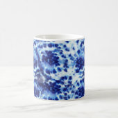 mug à motifs bleus à cravate (Centre)