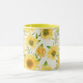 Mug à motifs floraux féminins (Centre)