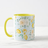 Mug à motifs floraux féminins (Gauche)
