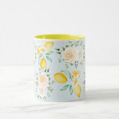 Mug à motifs floraux féminins (Centre)