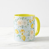 Mug à motifs floraux féminins (Devant droit)