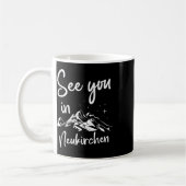 Mug À Neukirchen Allemagne Ski De Vacances (Gauche)