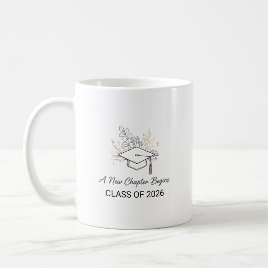 Mug A New Chapter Begins Class of 2026 (Gauche)