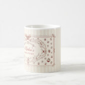 Mug à nœud cerise personnalisé (Centre)