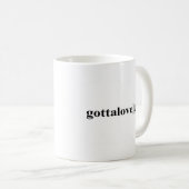 Mug A obtenu d'aimer Levin (Devant droit)