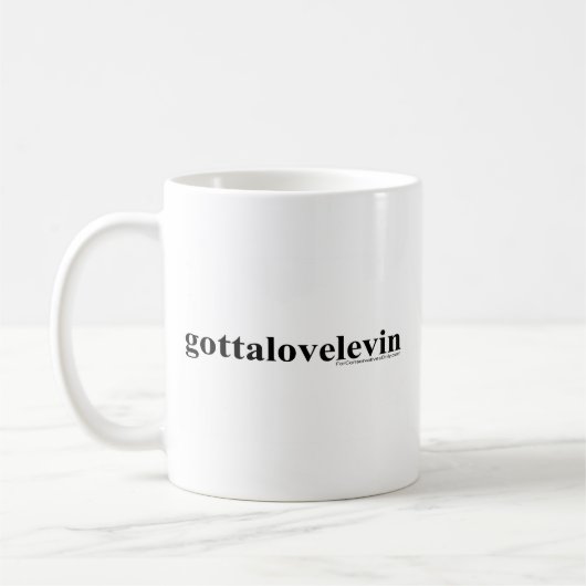 Mug A obtenu d'aimer Levin (Gauche)