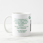 Mug "A obtenu Rilke " (Gauche)