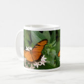 Mug à papillon orange Julia (Devant gauche)